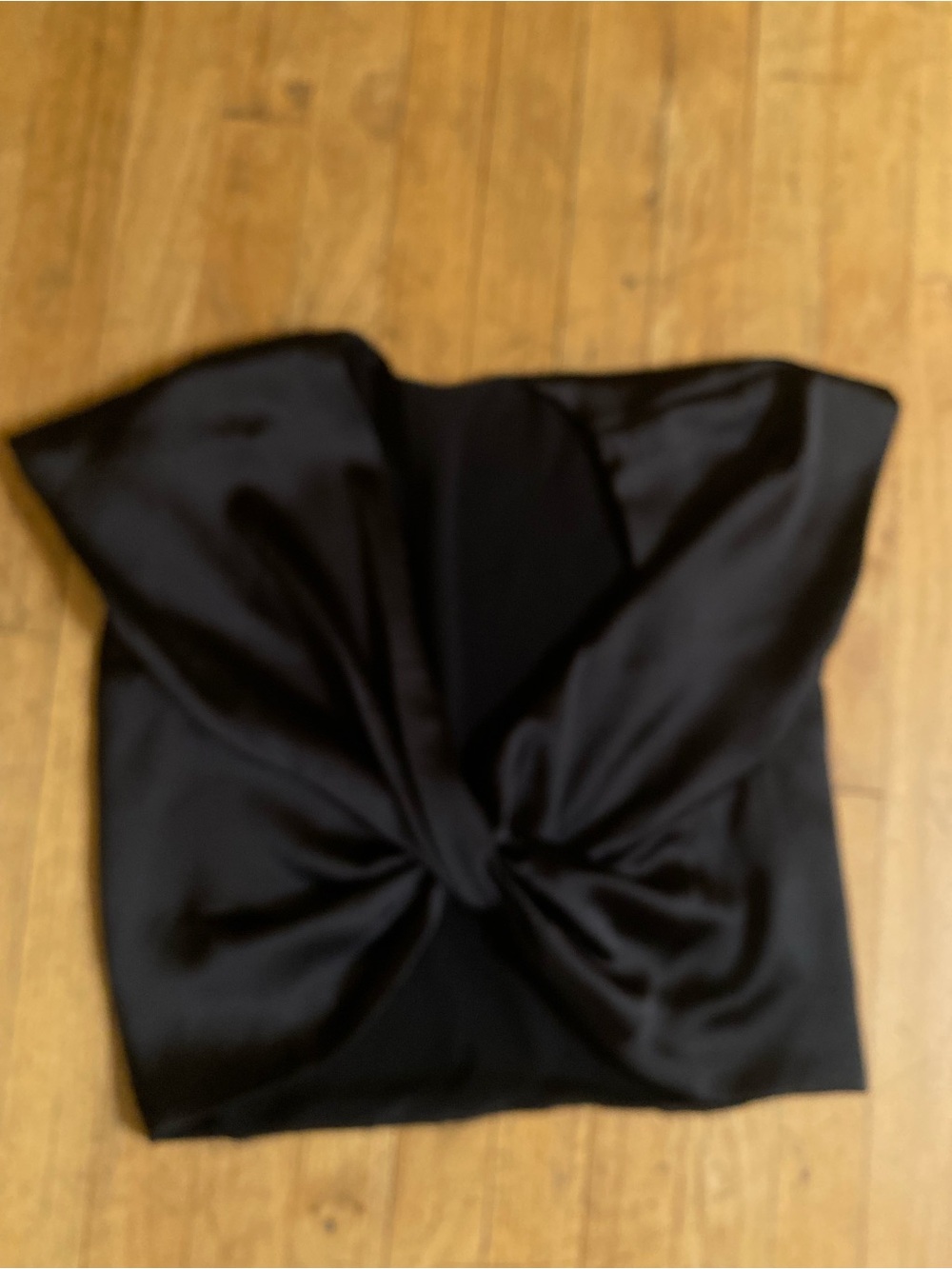 Zara pretty top. Black. Size small. NWOT